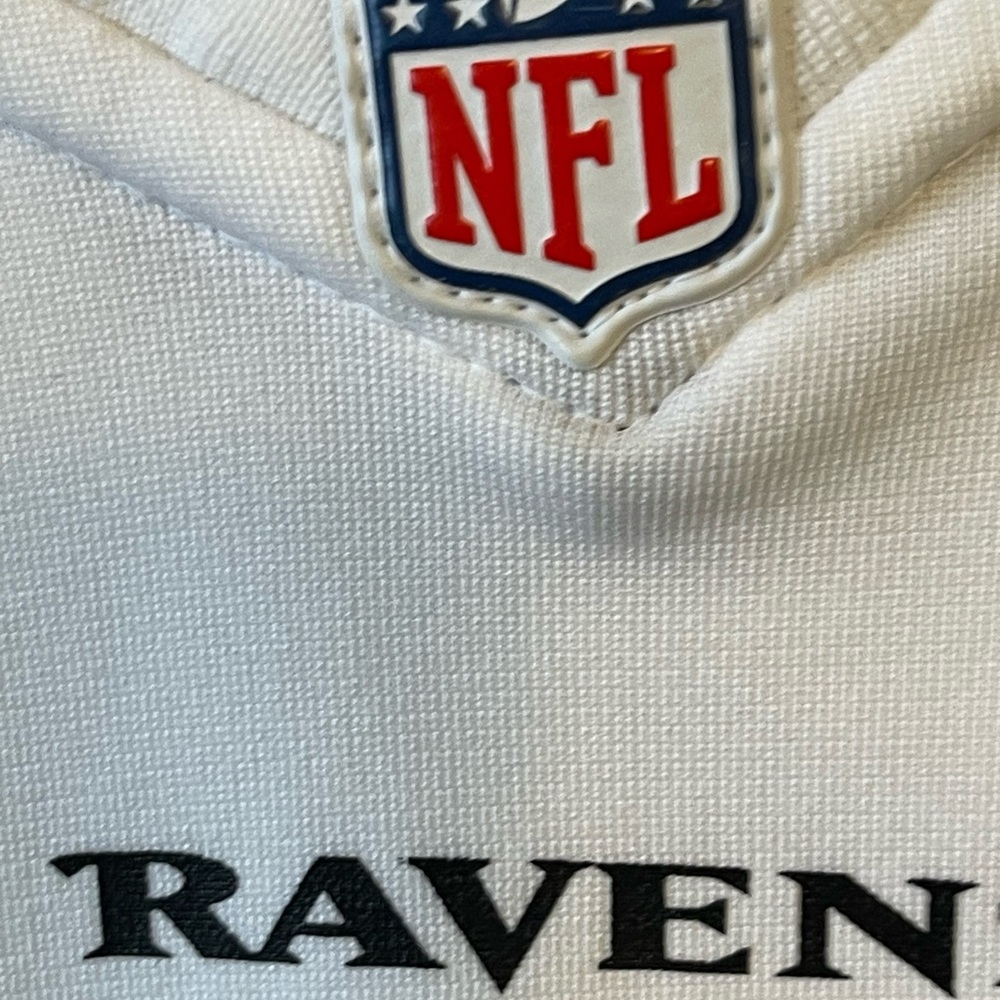 Youth Baltimore Ravens Terrell Suggs Nike White Game Jersey Size M - Picture 5 of 8